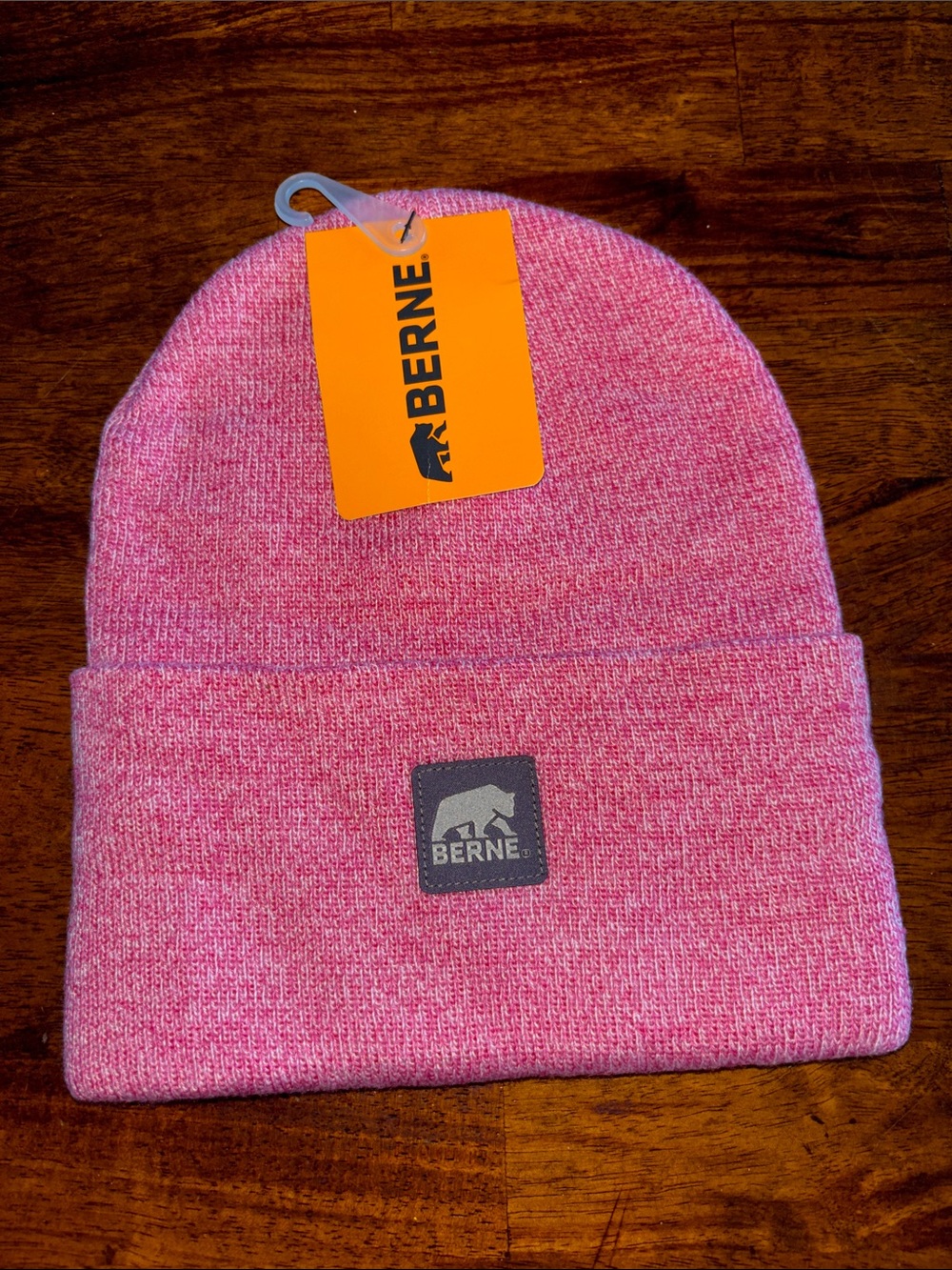 Berne Kids Pink Cuffed Knit Beanie